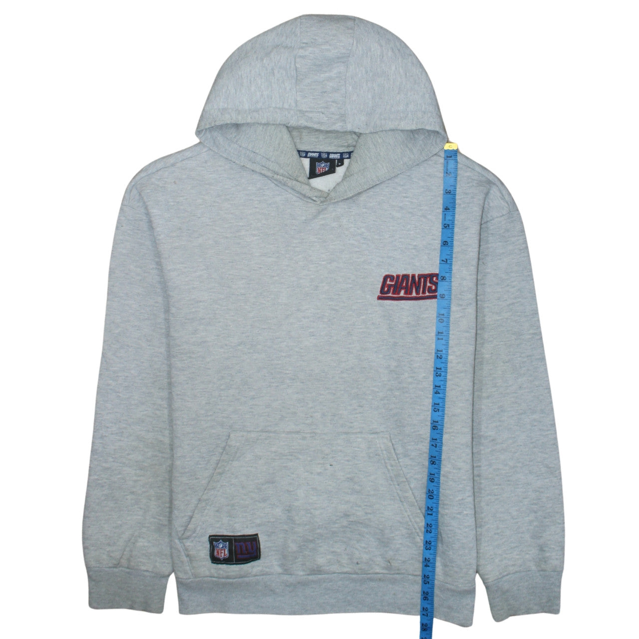 Primark NFL New York Giants Grey Hoodie Men's XL Pullover Fleece