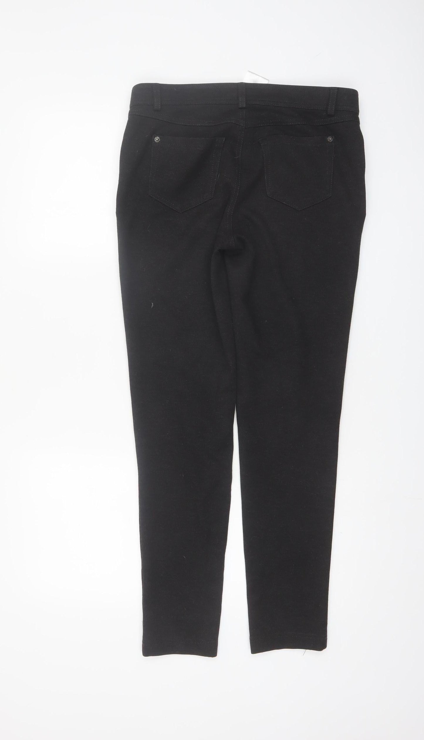 Bandolera Women's Black Jegging Trousers Size 12 Slim Fit