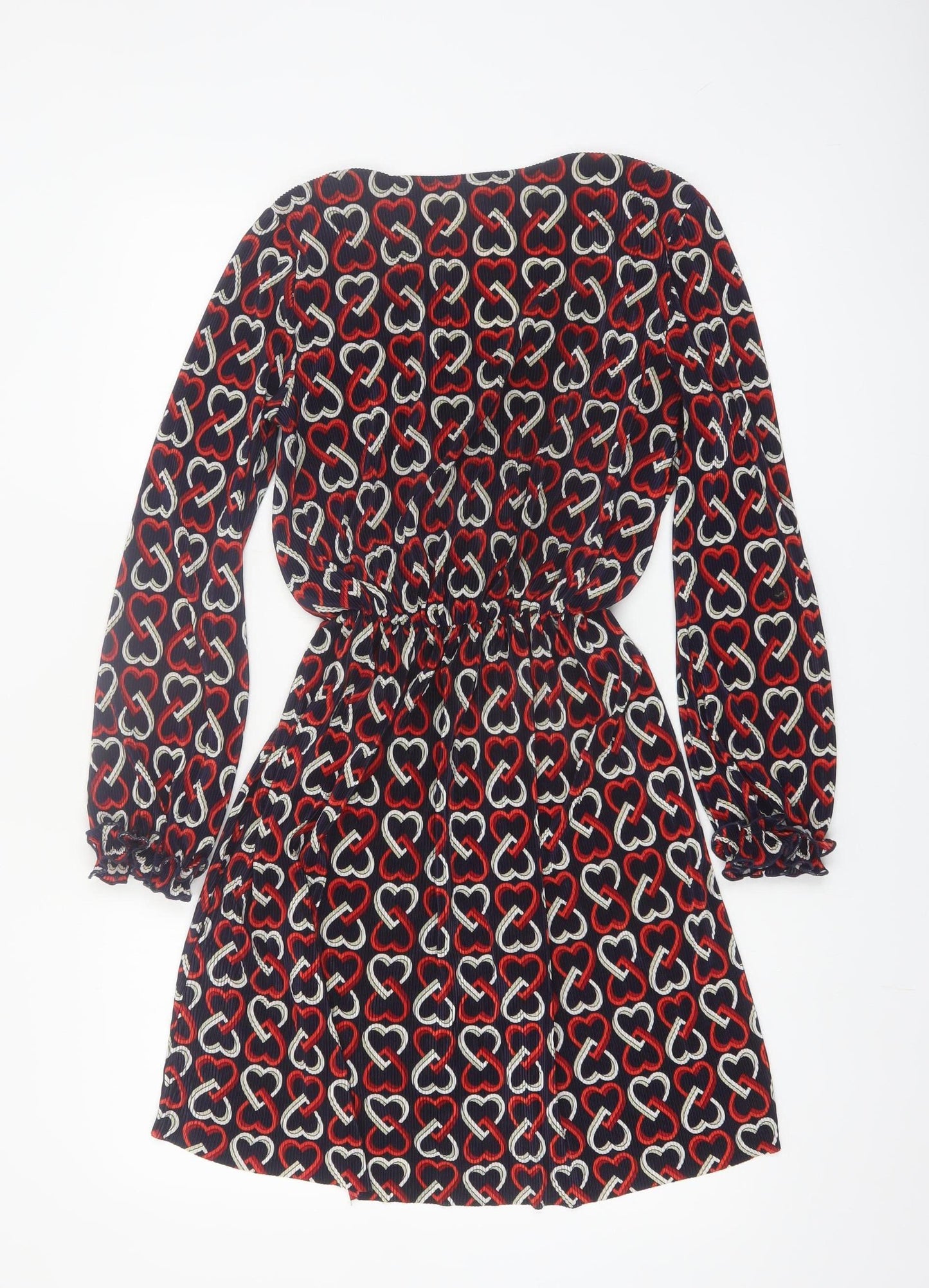River Island Women’s Multicoloured Size 8 Long Sleeve Shift Dress