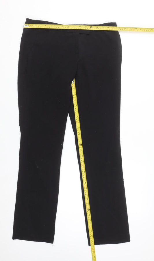 Atmosphere Women Black Stretch Dress Pants Size 12 Regular Workwear