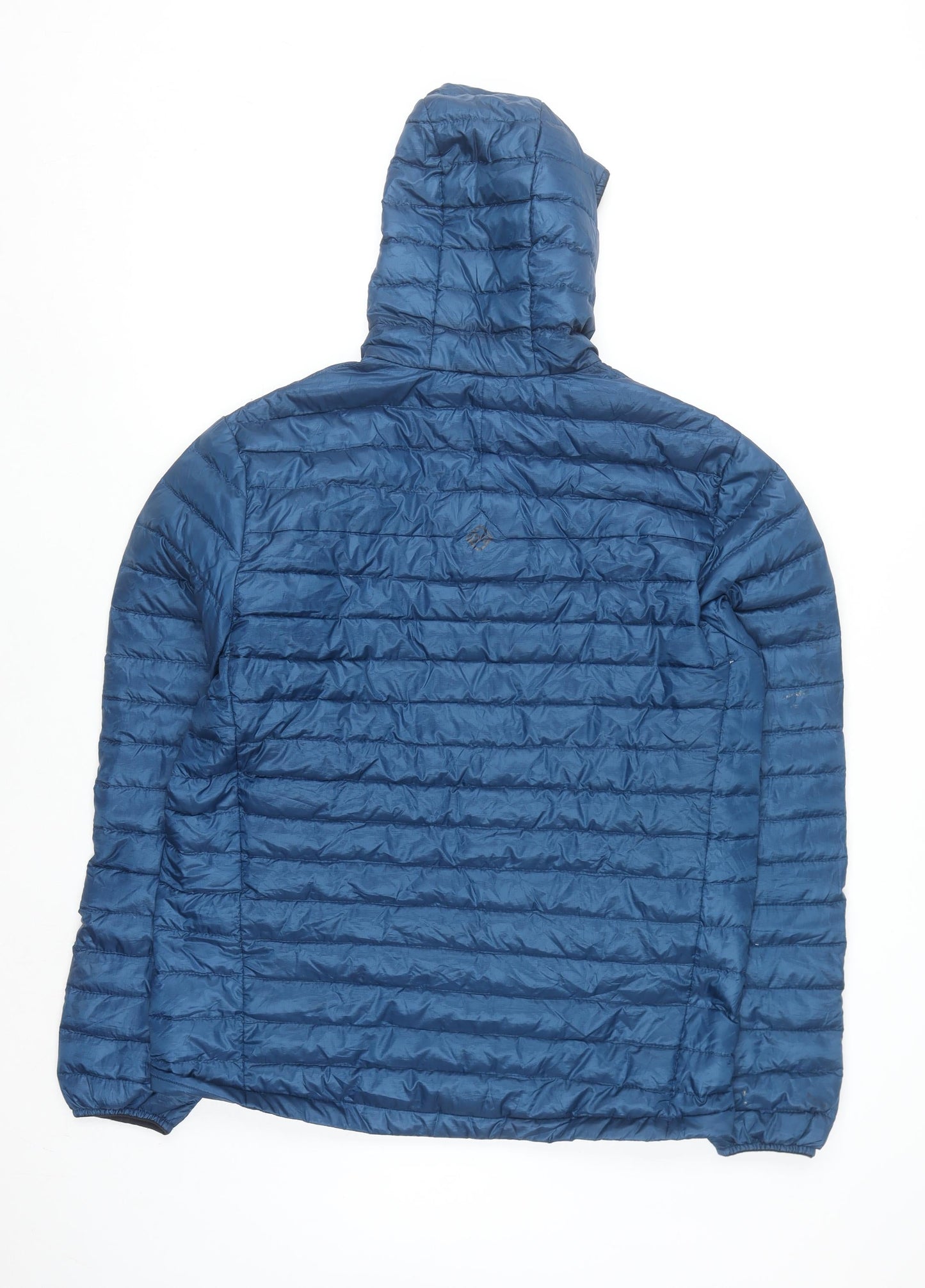 Kathmandu Mens Blue Hooded Down Puffer Jacket Size M