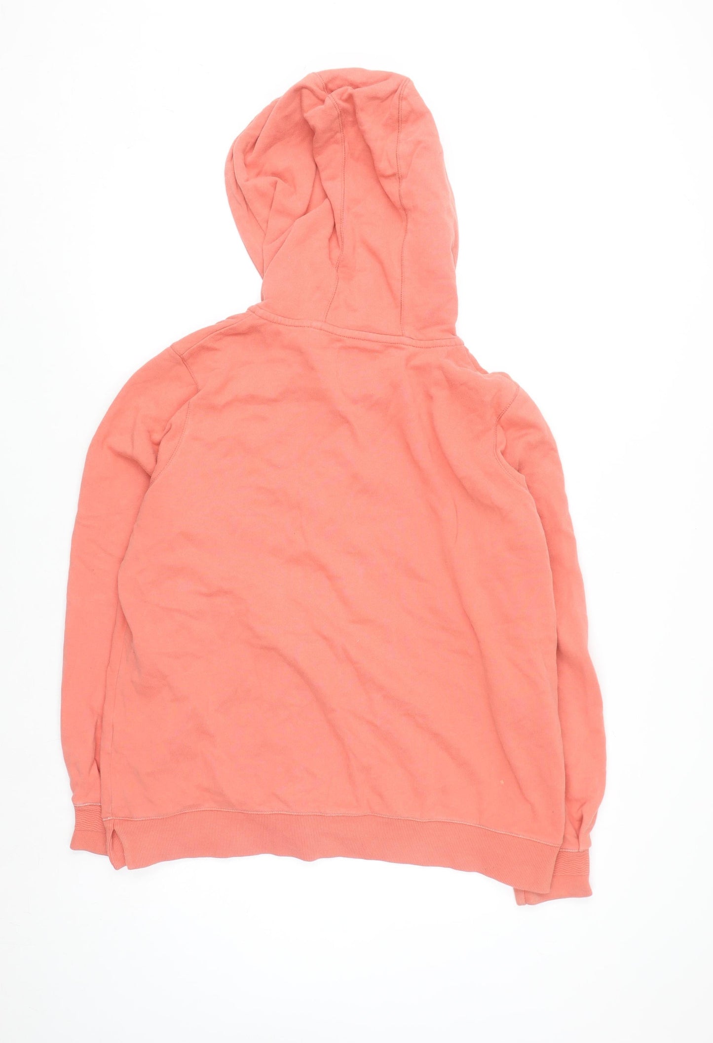 Next Women's Coral Full Zip Hoodie Size 16 Cotton Casual