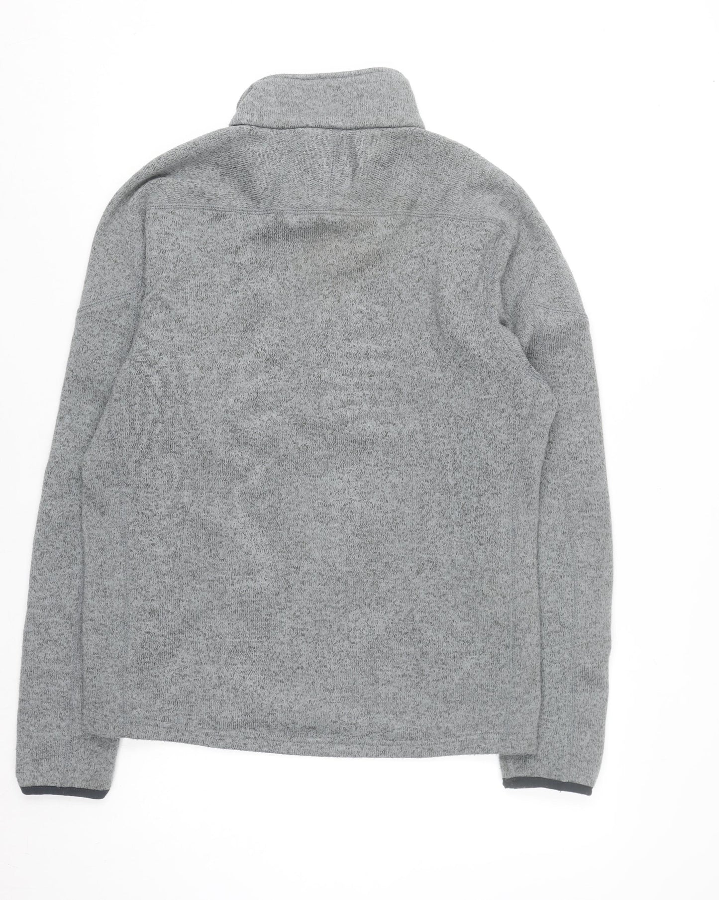 Peter Storm Men's Grey 1/4 Zip Fleece Sweatshirt M Outdoor Pullover