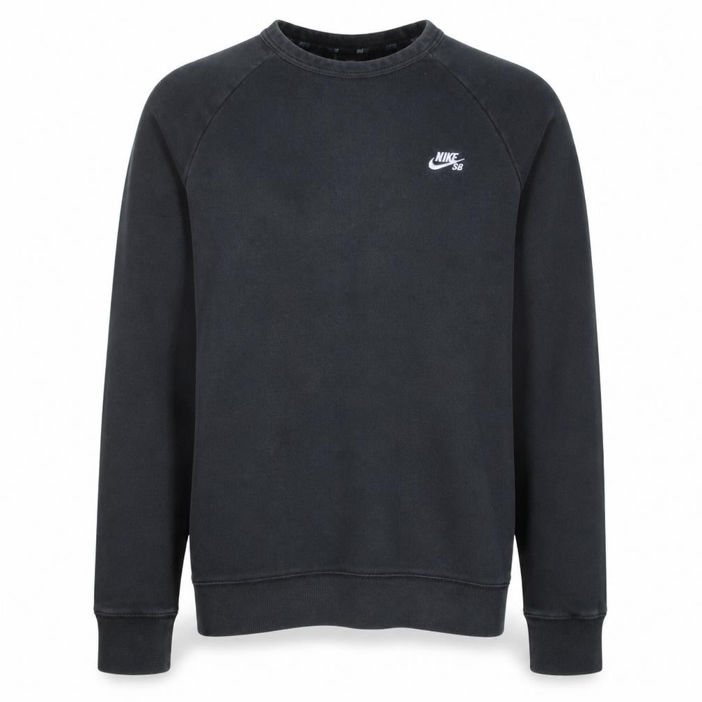 Nike SB Men's Black Cotton Crew Neck Pullover Sweatshirt M