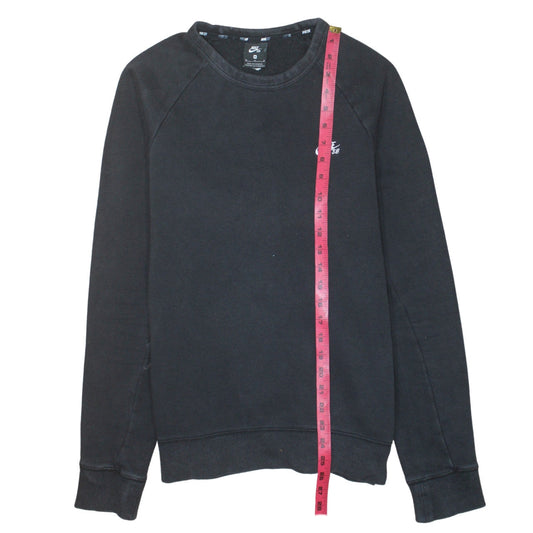 Nike SB Men's Black Cotton Crew Neck Pullover Sweatshirt M