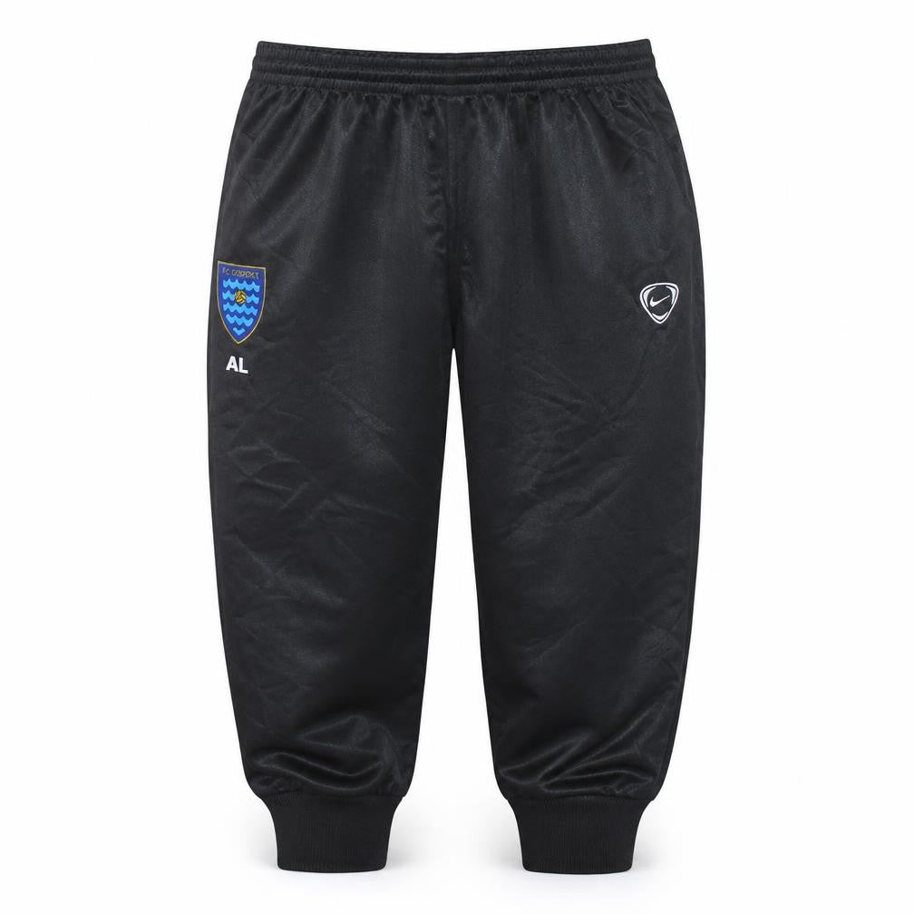 Nike Men's Black L Jogger Track Pants 34/36 Elastic Waist Cotton Blend
