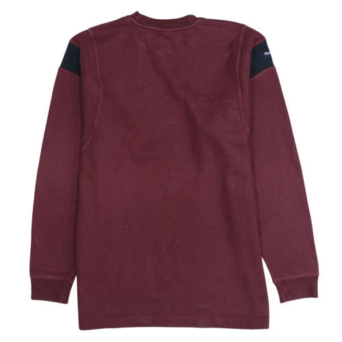 Reebok Classic Men's Red Crew Neck Pullover Sweatshirt Size M