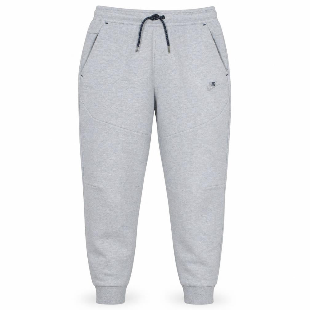 Nike Men's Grey Fleece Jogger Sweatpants M Regular Fit