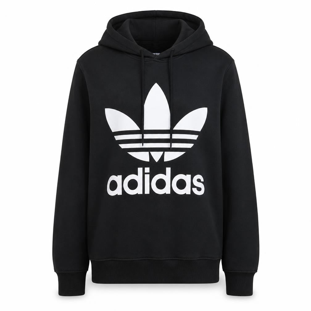 Adidas Womens Black Size 18 Pullover Hoodie Sweatshirt