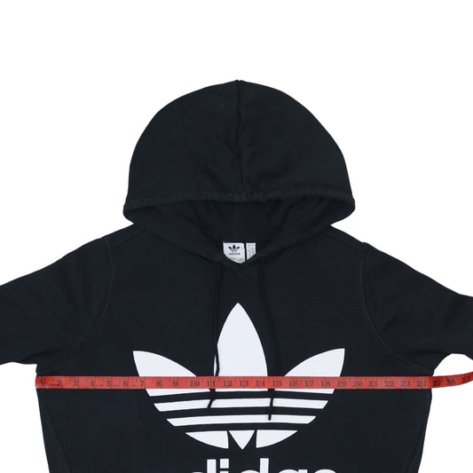 Adidas Womens Black Size 18 Pullover Hoodie Sweatshirt