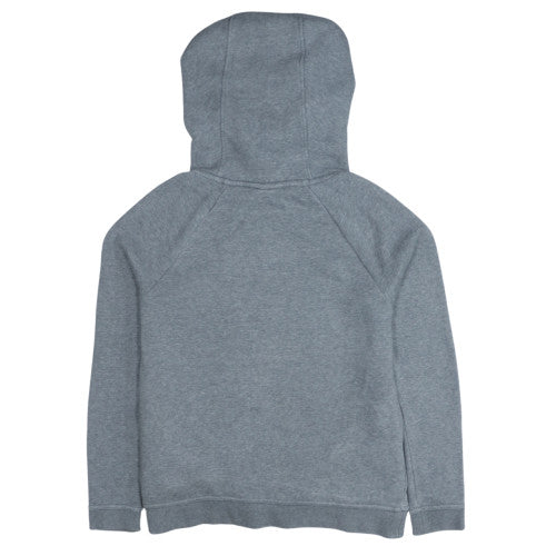 Nike Men's Grey Pullover Hoodie Small Graphic Print Logo