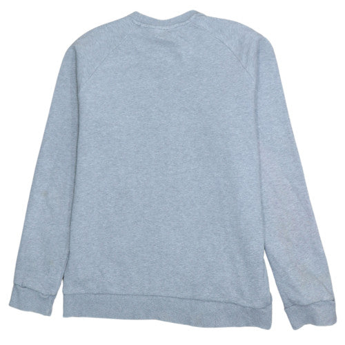 Adidas Men's Grey Crew Neck Pullover Sweatshirt Size S