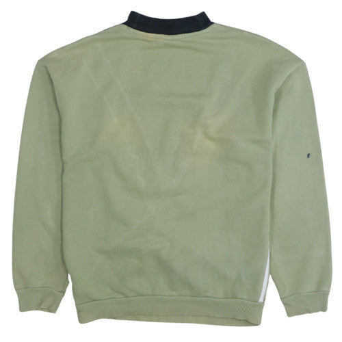 Adidas Women’s Green Sweatshirt Size 6 Logo Retro Pullover