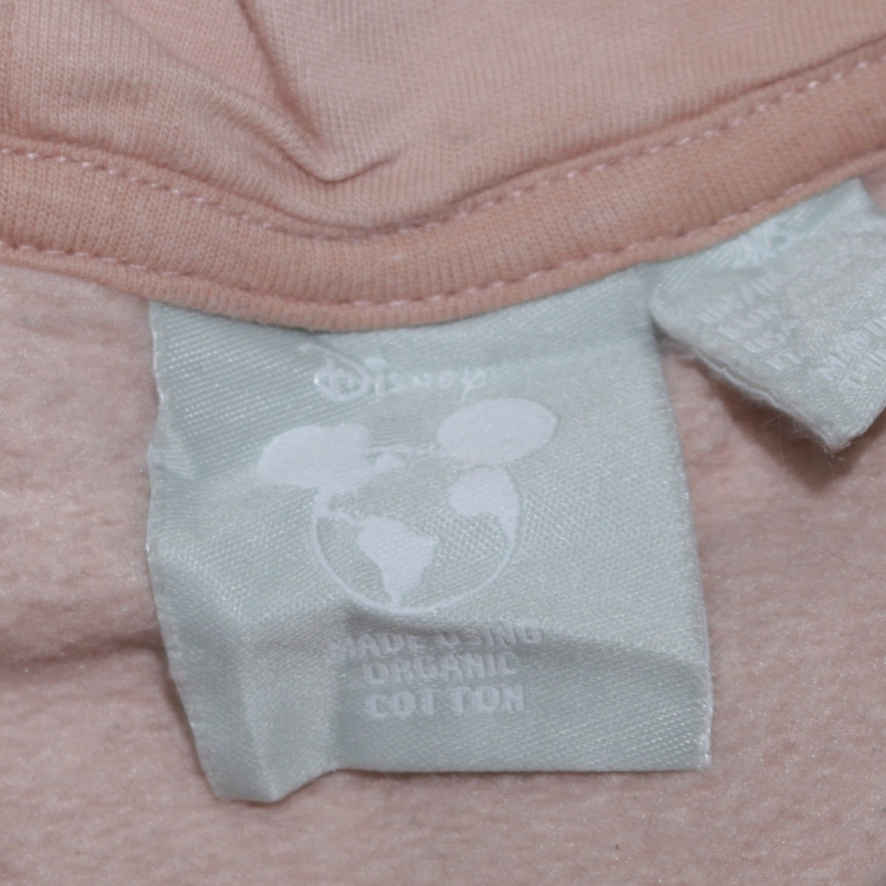 Primark Women Beige Disney Mickey & Minnie Pullover Hoodie 2XS Organic Cotton