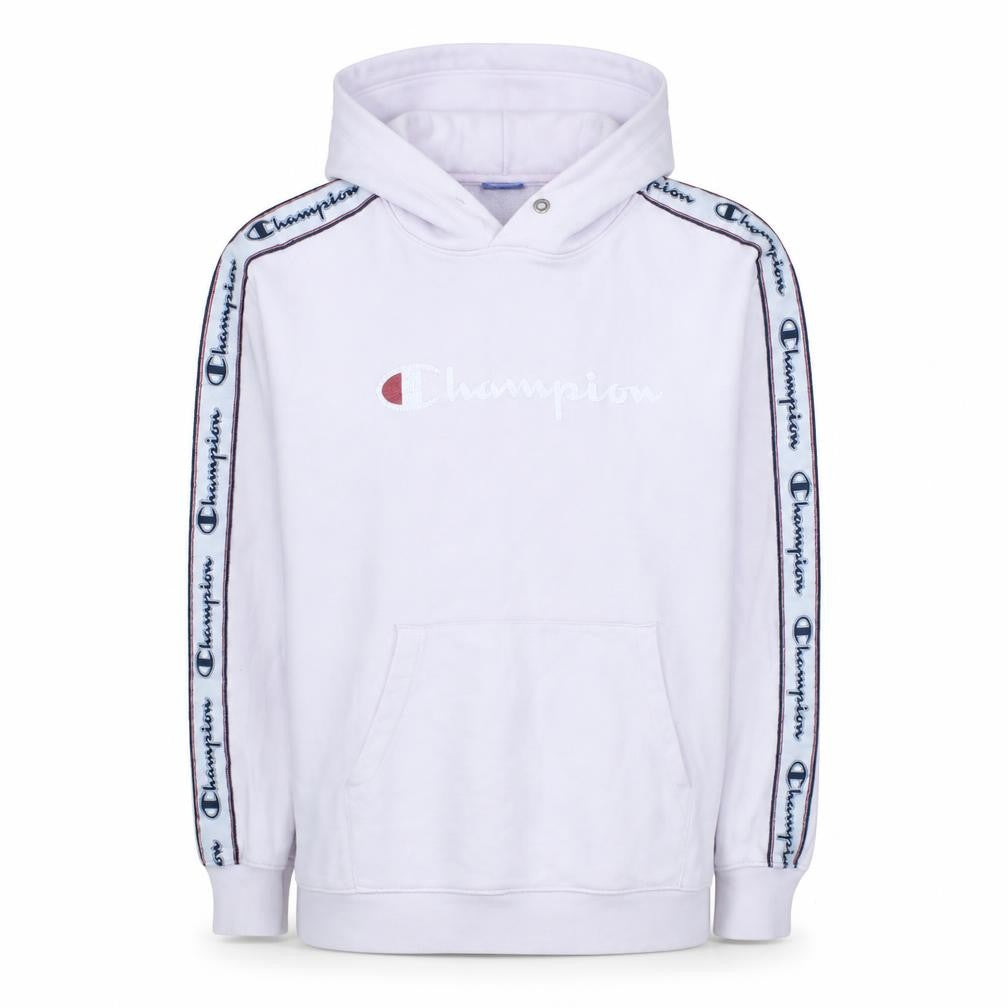 Champion Women Pink Hooded Pullover Sweatshirt Large 100% Cotton