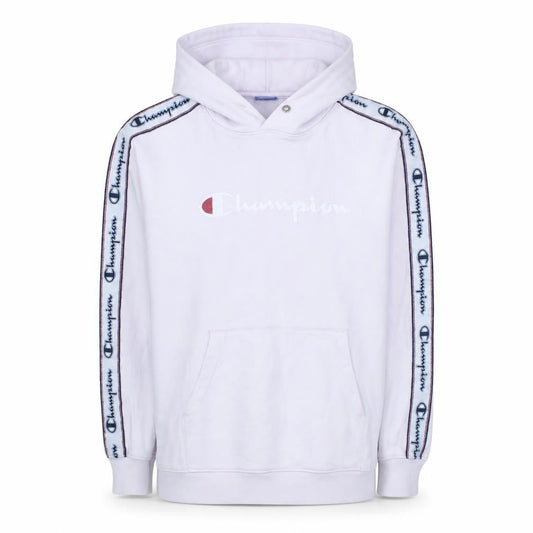 Champion Women Pink Hooded Pullover Sweatshirt Large 100% Cotton