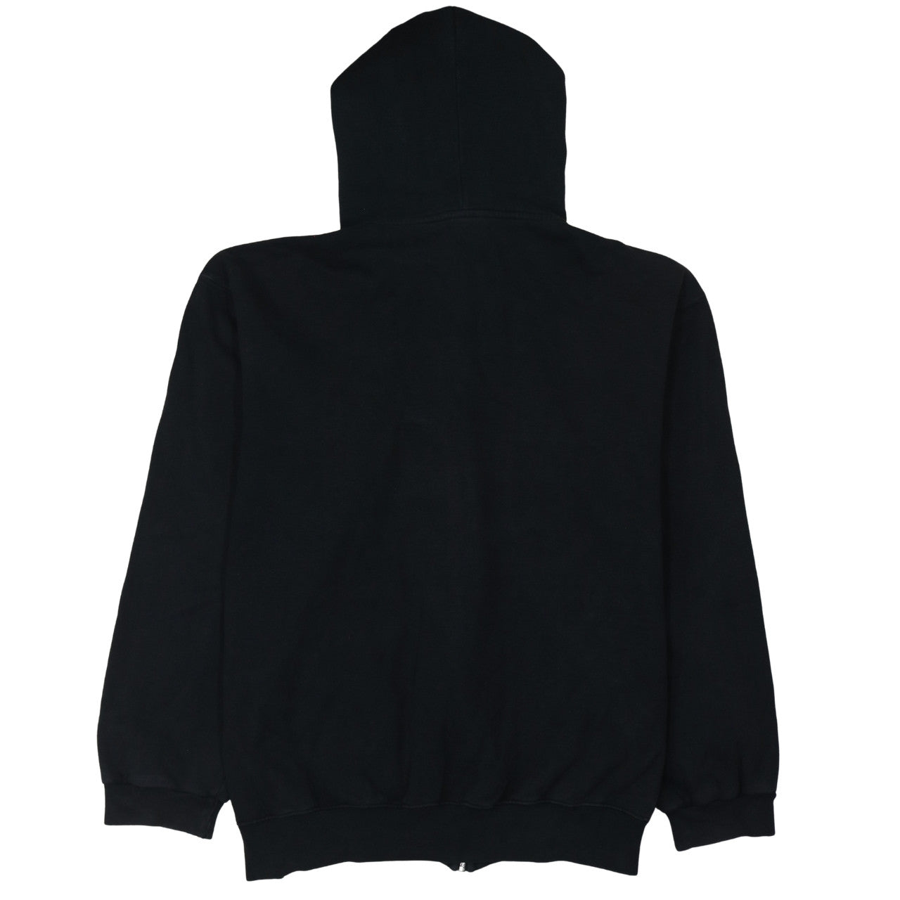 Champion Men's Black 2XL Full Zip Hoodie Cotton Fleece