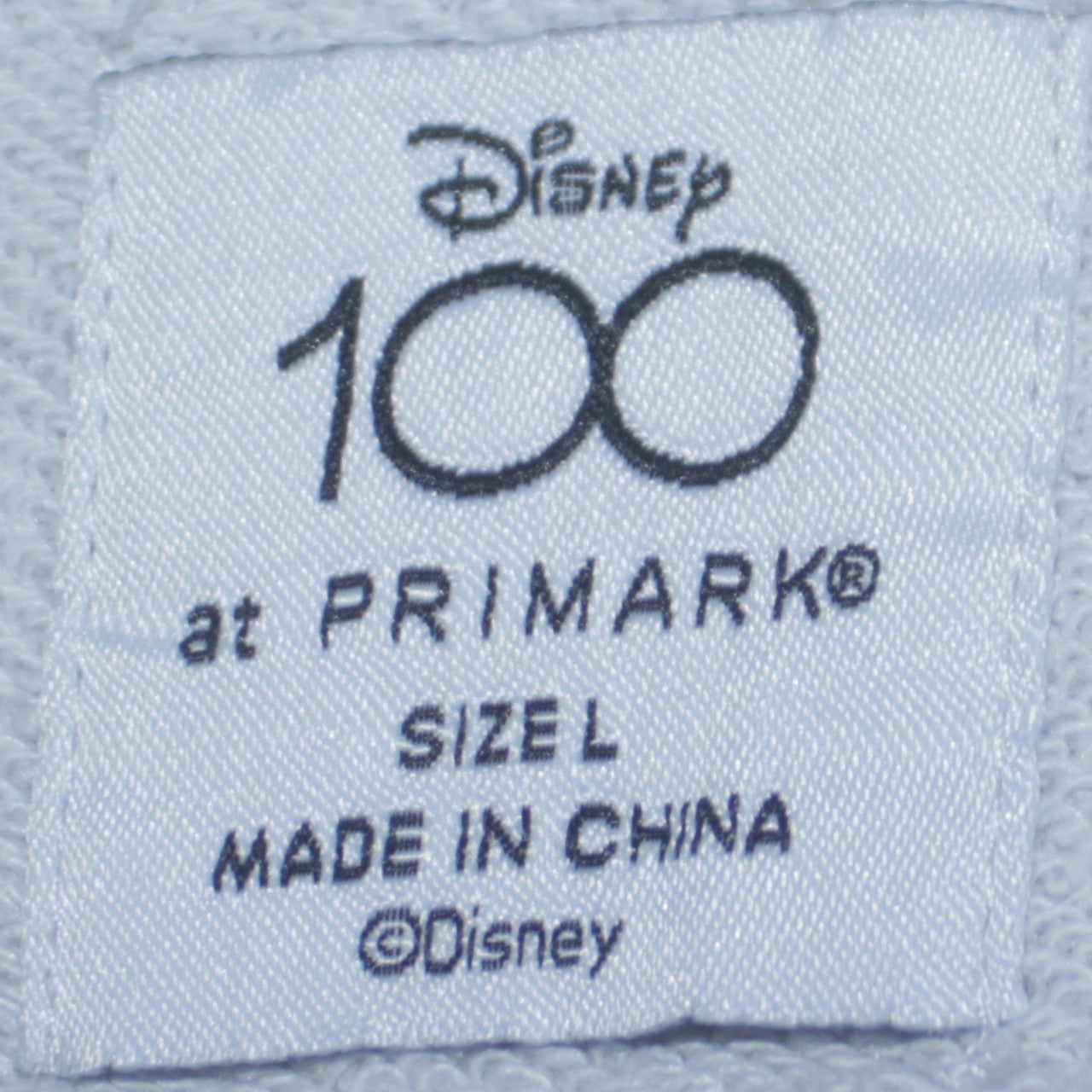 Disney x Primark Women's Grey Mickey & Friends Pullover Sweatshirt Size L