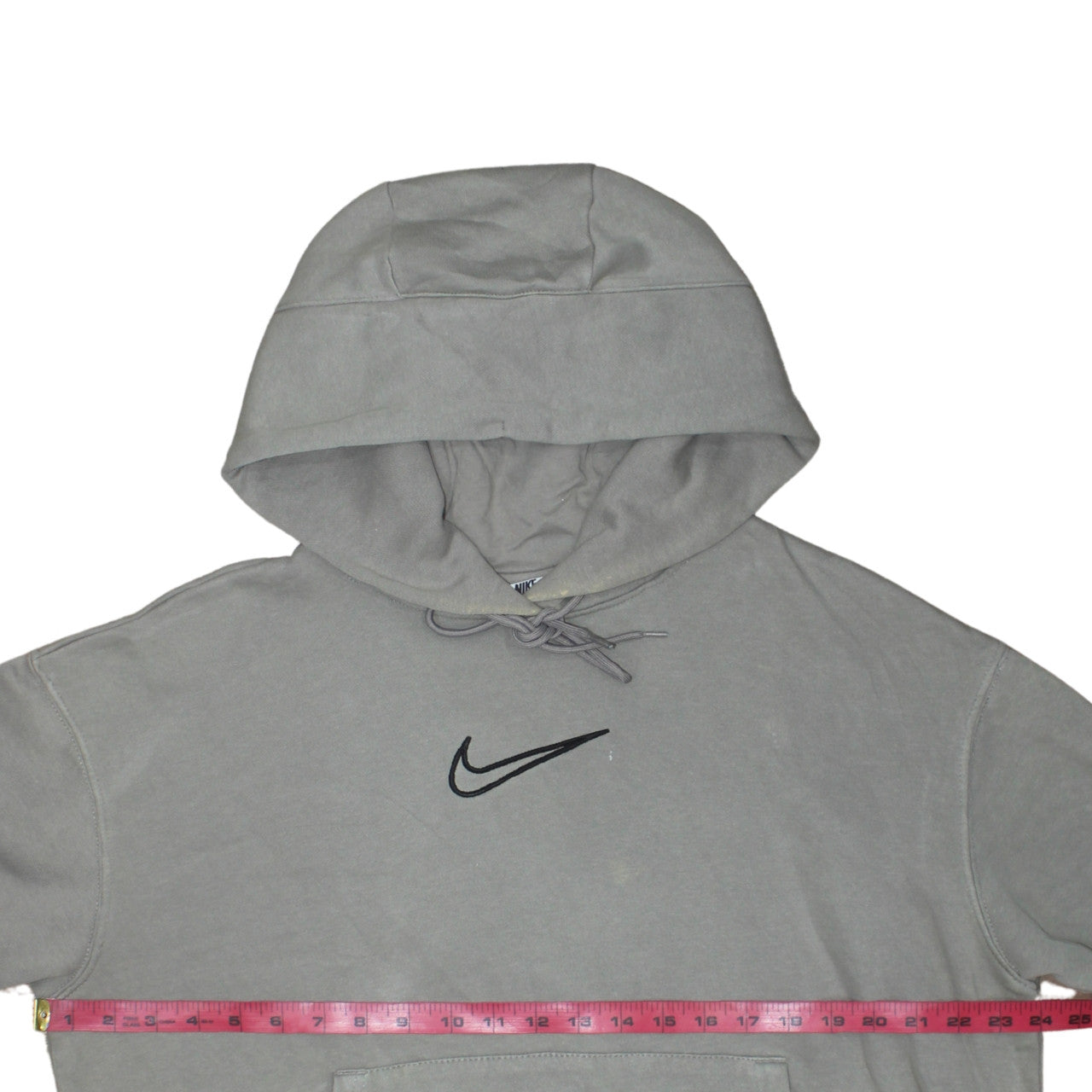 Nike Women’s Grey Pullover Hoodie Small Cotton Blend Casual Sweatshirt