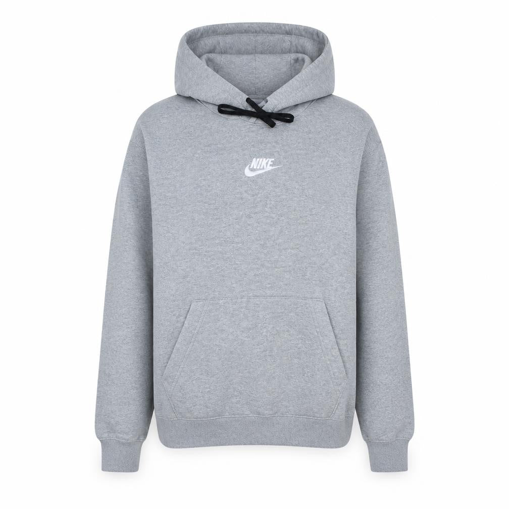 Nike Women's Grey Pullover Hoodie Medium Logo Tape Sleeve