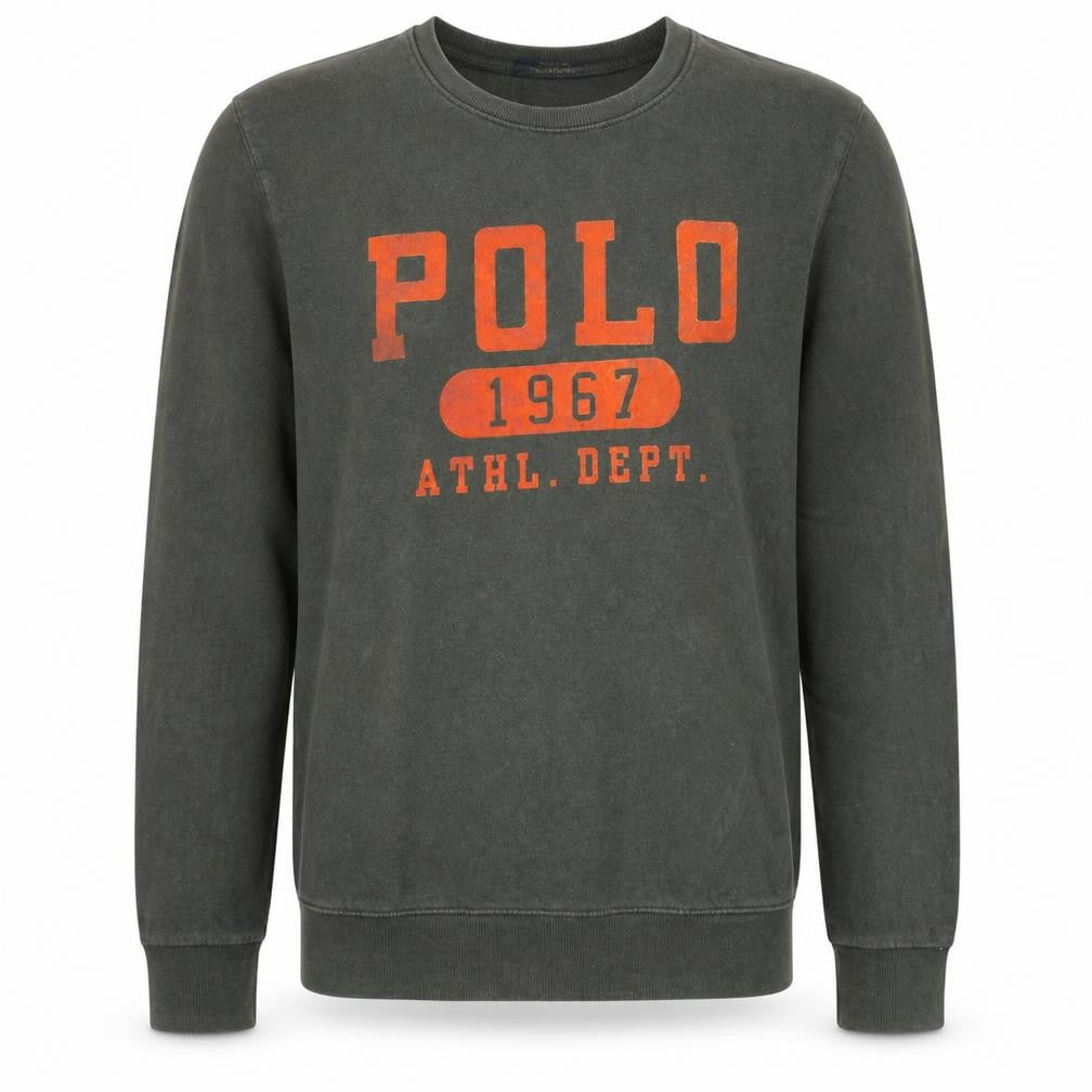 Polo Ralph Lauren Men's Green 2XL Pullover Sweatshirt Crew Neck