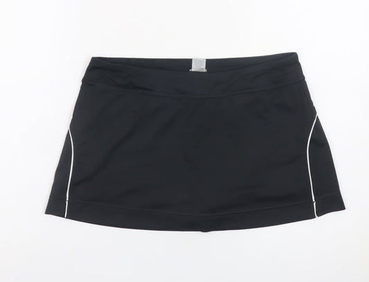 Champion Women's Black Athletic Skort Size S Quick Dry Stretch