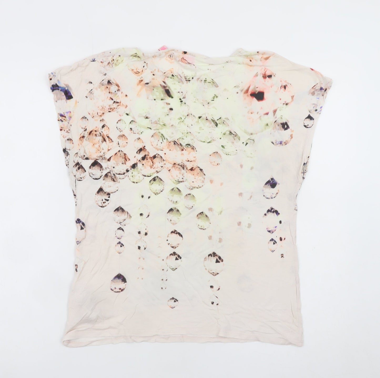 Ted Baker Women’s Multicoloured Viscose T-Shirt Size 10