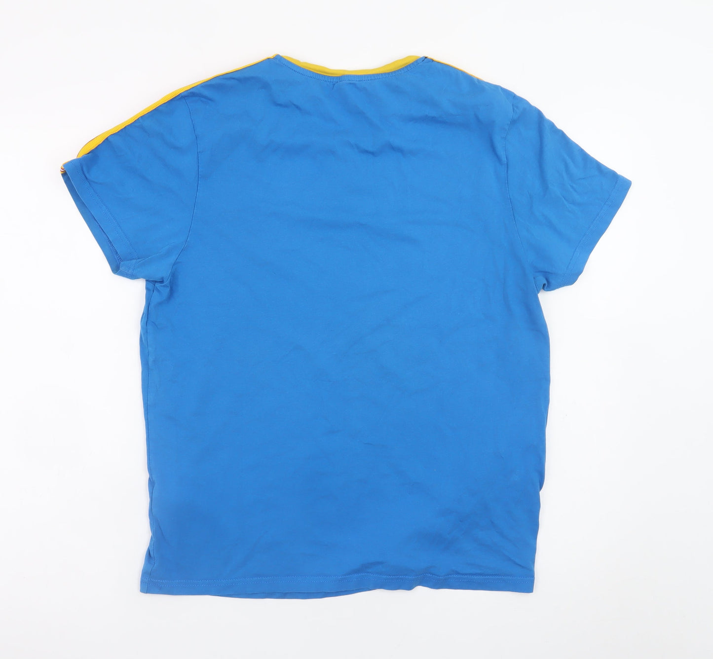 Brooklyn Supply Co. Men's Blue Retro STEEZY T-Shirt Size M