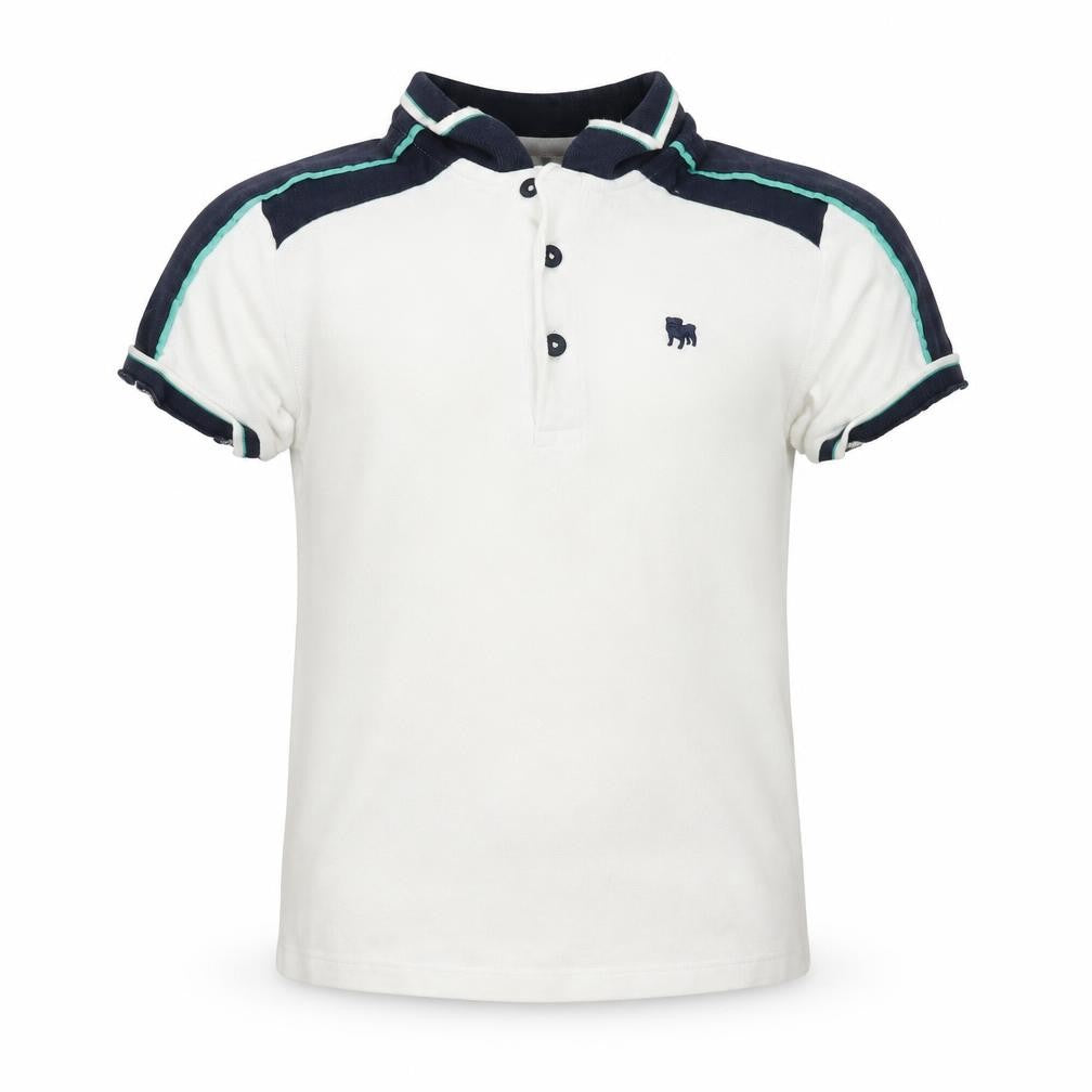 Jasper Conran Boys White Polo Shirt 6-7 Years Short Sleeve Casual Top