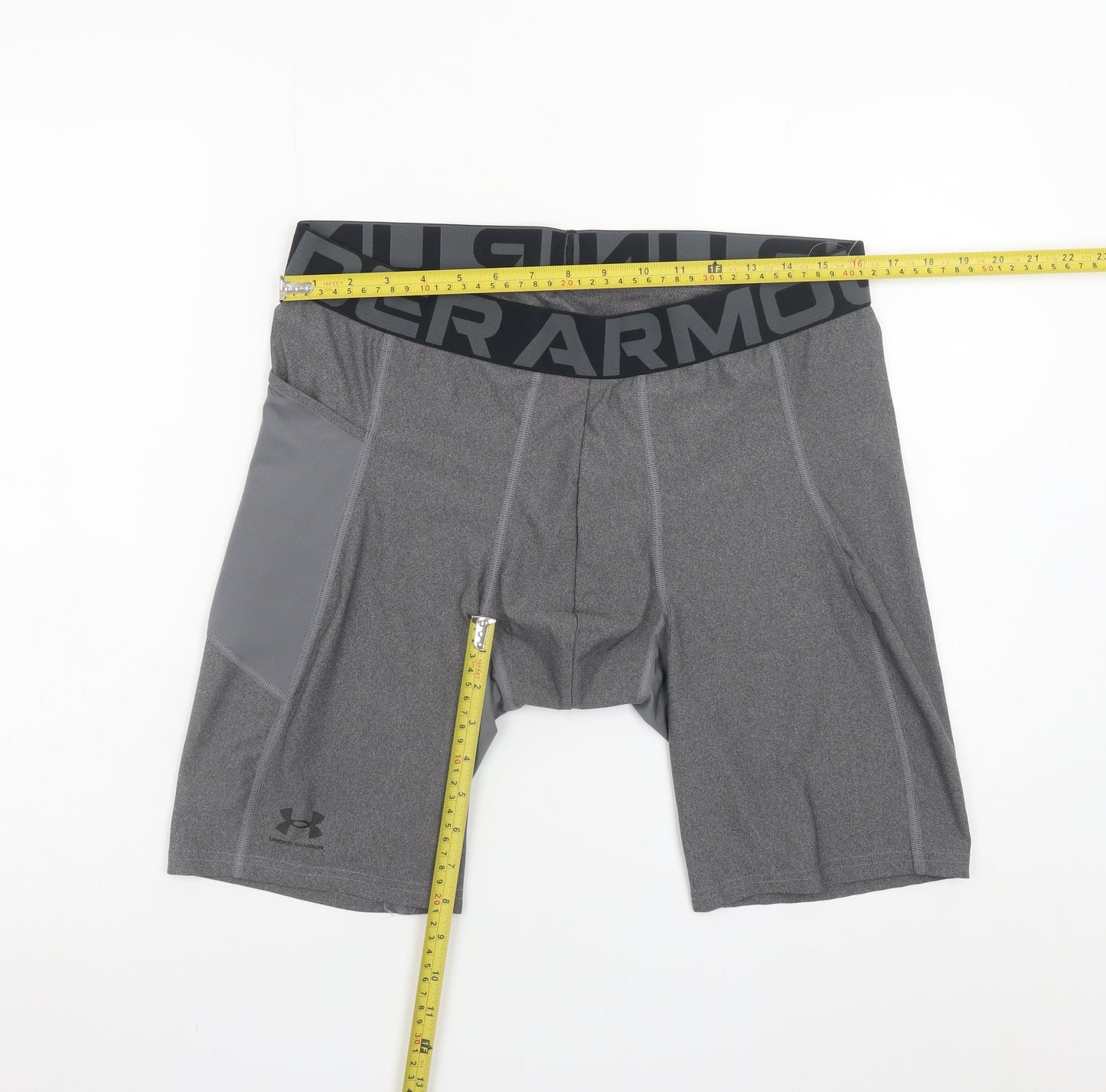 Under Armour Men's Grey 2XL Compression HeatGear Active Shorts