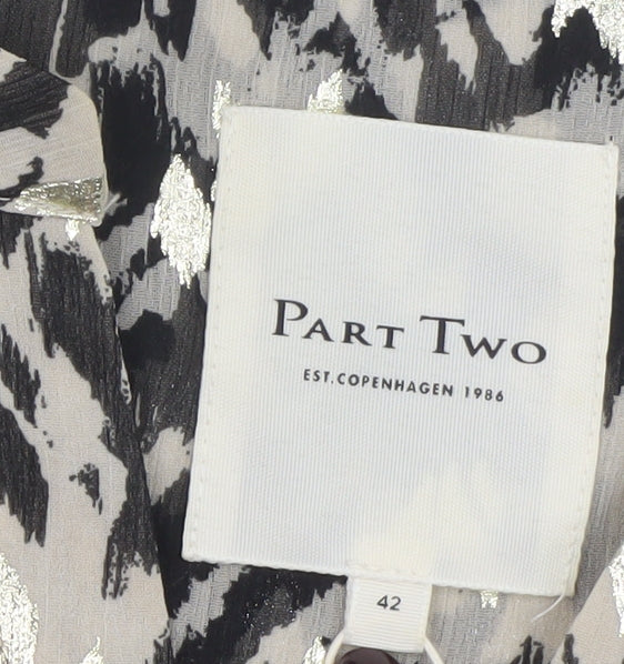 Part Two Womens Multicoloured A-Line Dress Size 14