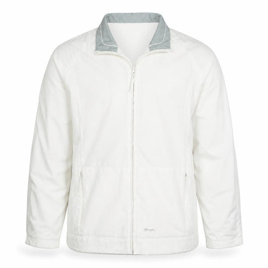 Champion Men's White Lightweight Windbreaker Jacket L