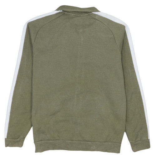 Puma Men's Green XS Full Zip Sweatshirt with Logo