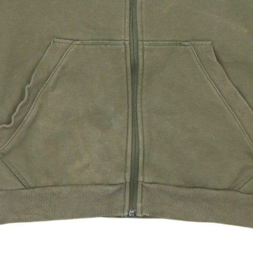 Puma Men's Green XS Full Zip Sweatshirt with Logo
