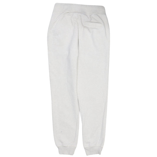 Adidas Womens White Jogger Sweatpants Size 12 Elastic Waist Comfort Fit