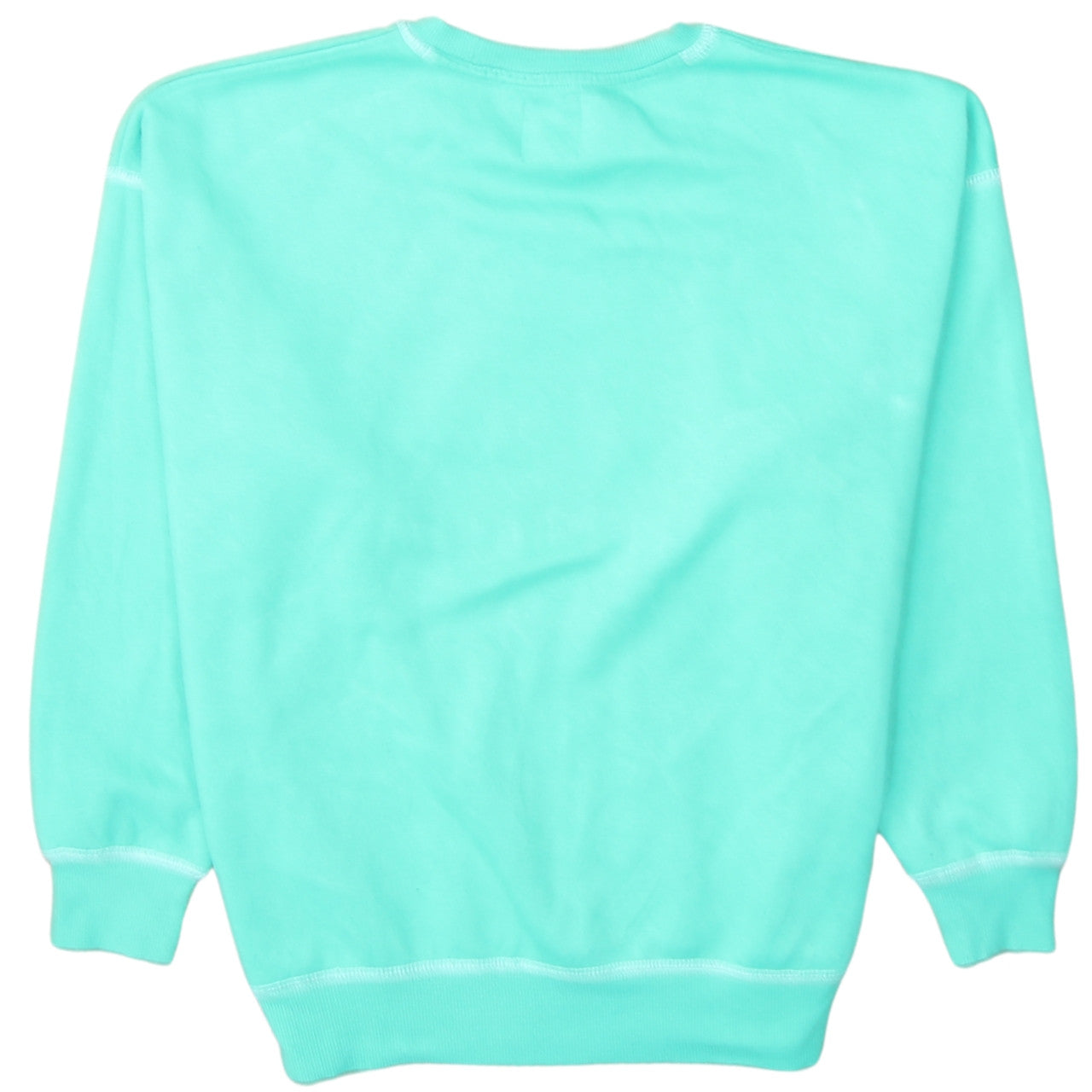 Disney x Primark Womens XS Green Mickey Pluto Graphic Sweatshirt