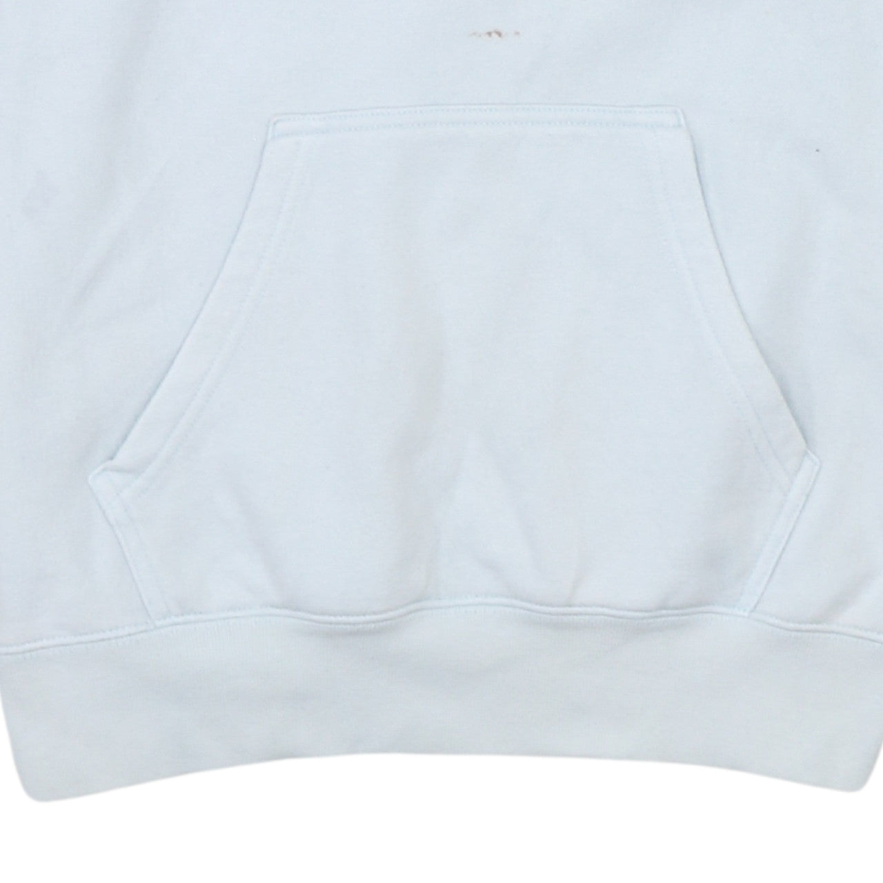 Champion Men’s White Small Pullover Hoodie with Logo Detail