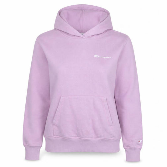 Champion Women's Pink XS Pullover Hoodie with Logo Detail