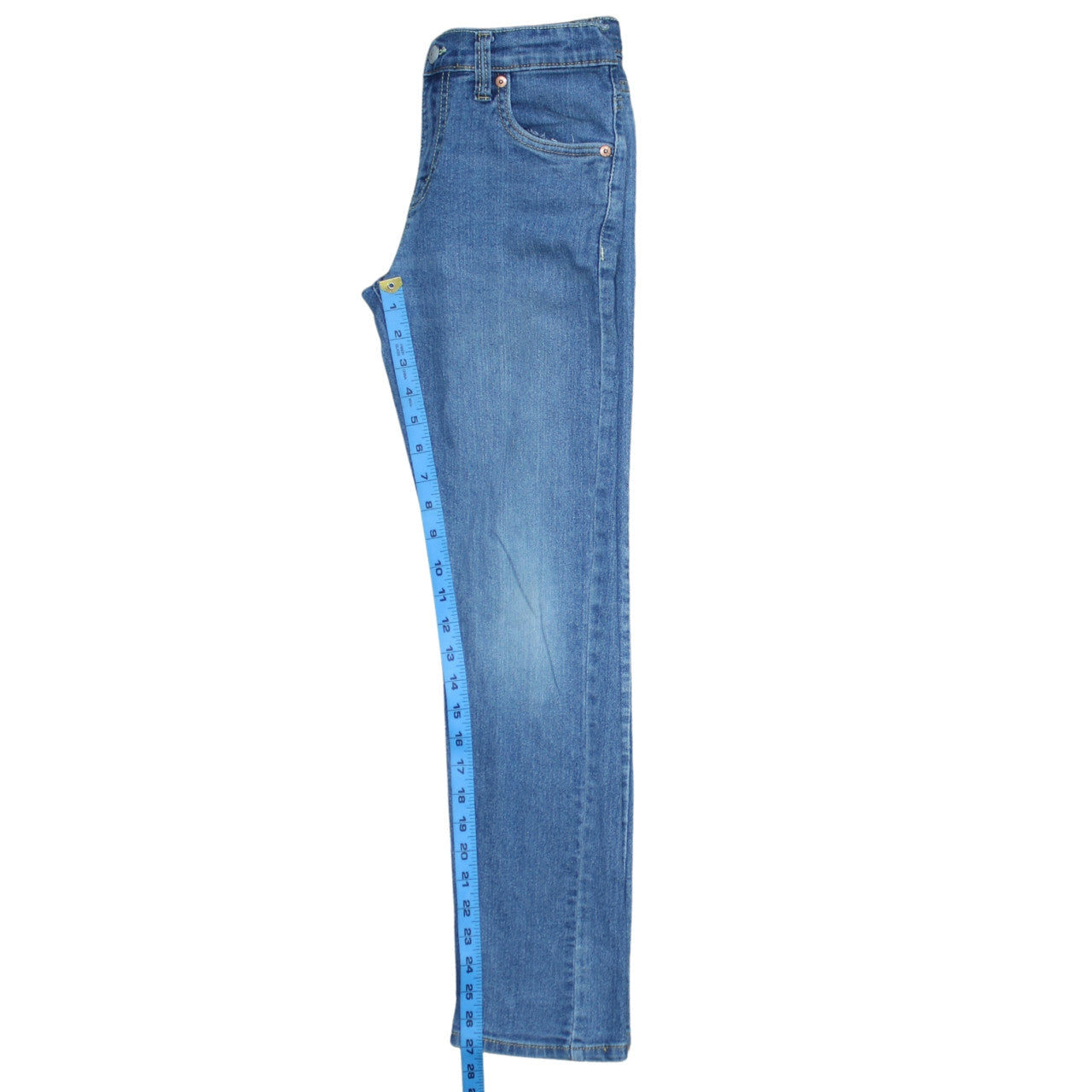Levi's Women's Blue 511 Slim Straight Denim Jeans Size 14