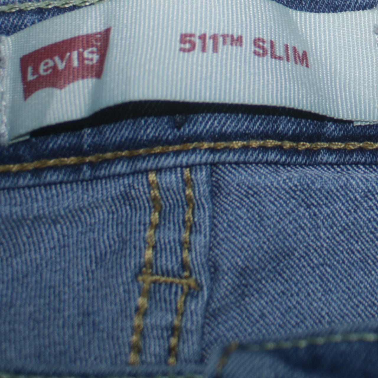 Levi's Women's Blue 511 Slim Straight Denim Jeans Size 14