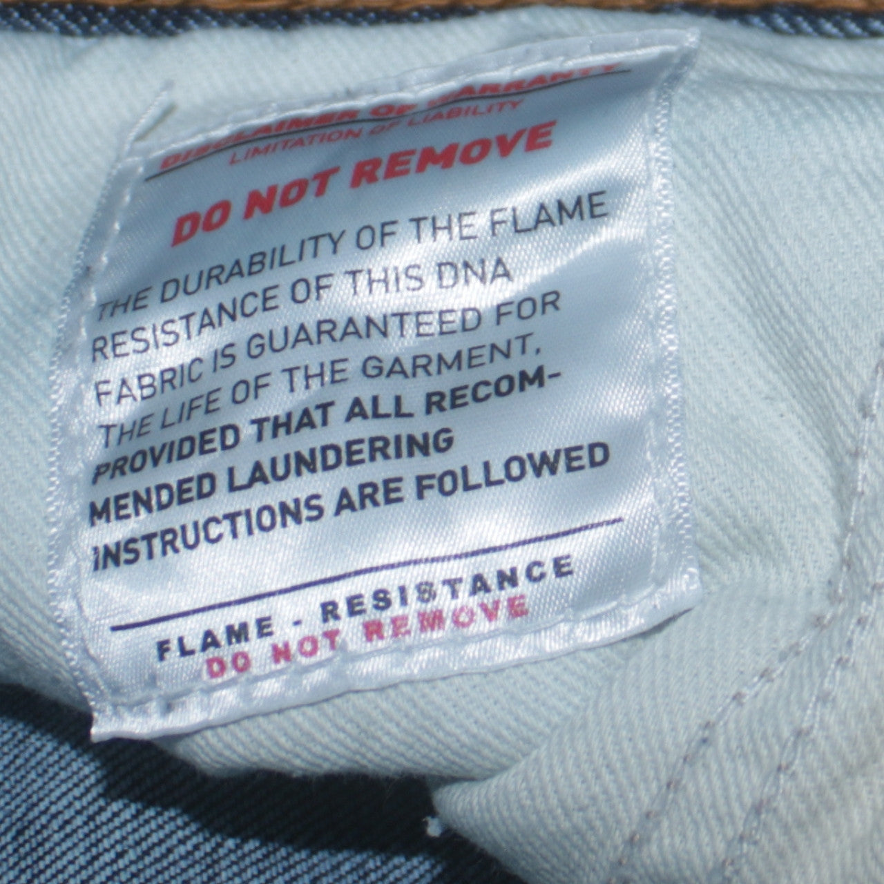 Ariat Men’s Blue Straight Leg Flame-Resistant Denim Jeans 42/34