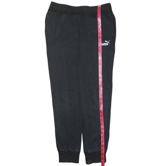 Puma Men's Black Jogger Trousers Size S Regular Fit