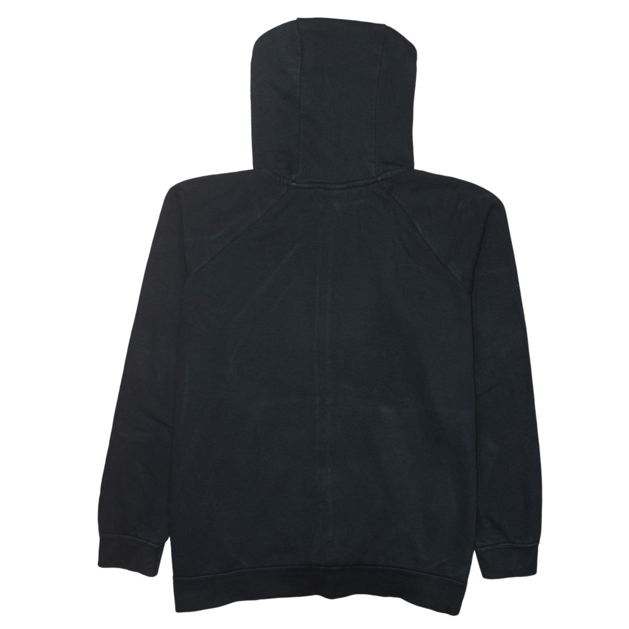 Nike Mens Black XXL Full Zip Hoodie Sweatshirt Classic Cotton Blend