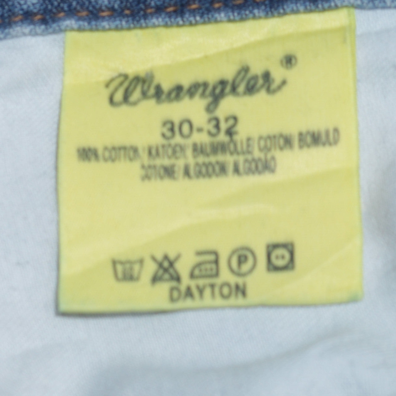 Wrangler Women Blue Straight Leg Jeans Size 12 Cotton 30x32