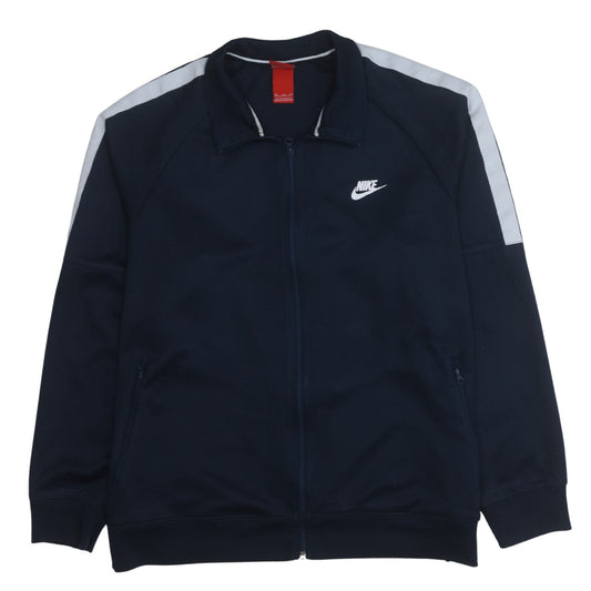 Nike Men's Blue 2XL Full Zip Track Sweatshirt