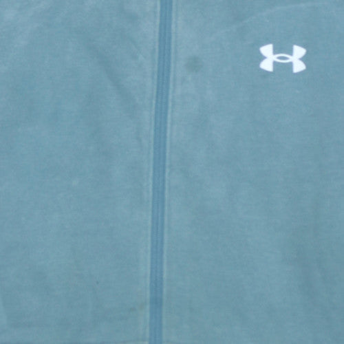 Under Armour Men's Blue Full Zip Fleece Hoodie Size M