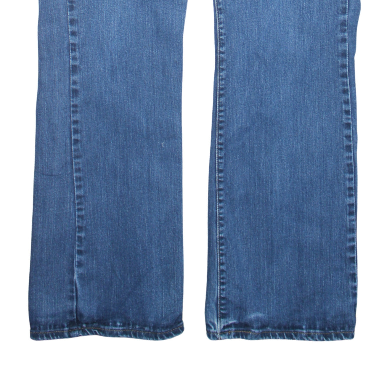 Levi's Women Blue 529 Bootcut Jeans Size 16 Long Denim Stretch