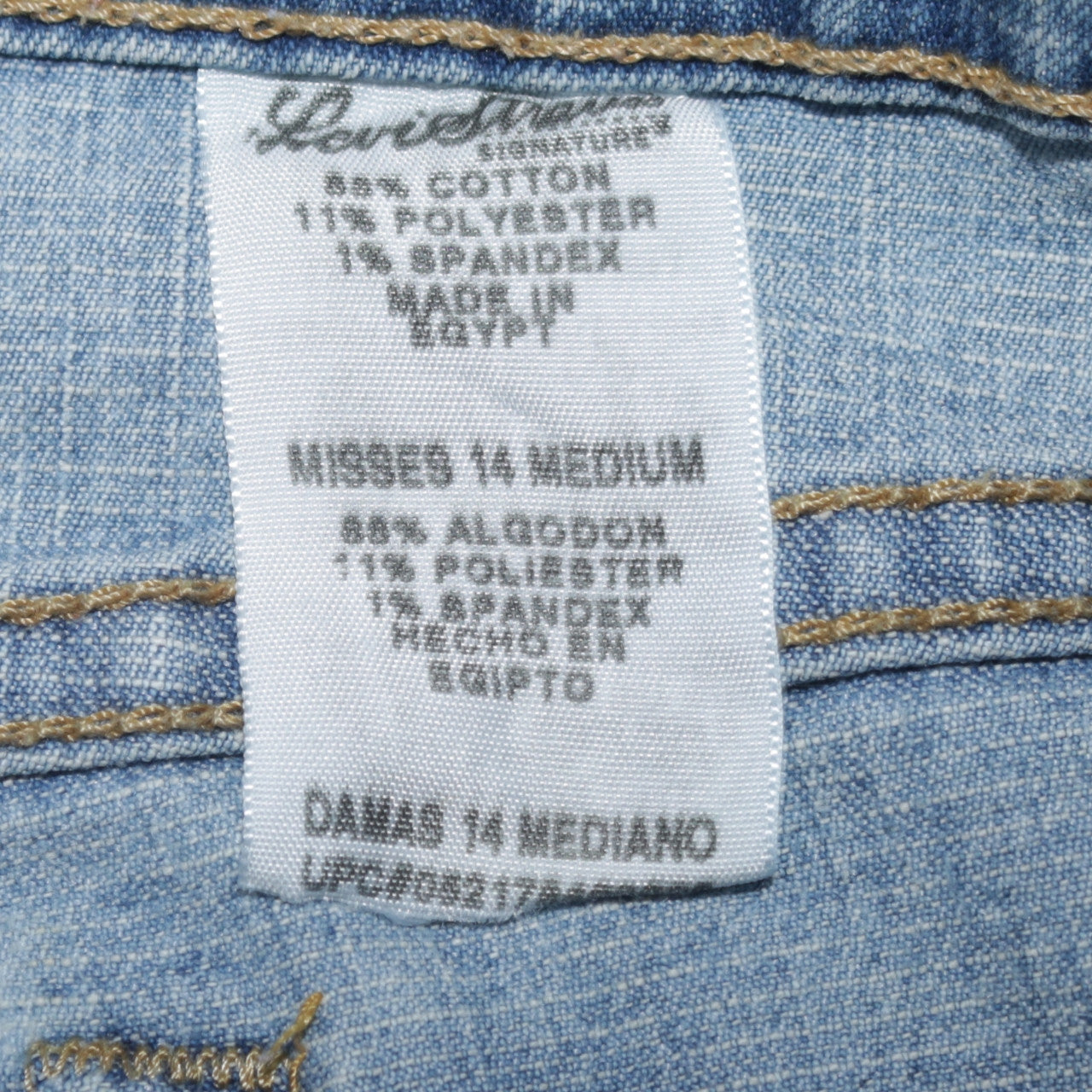 Lee Women’s Blue High Rise Bootcut Denim Jeans Size 14