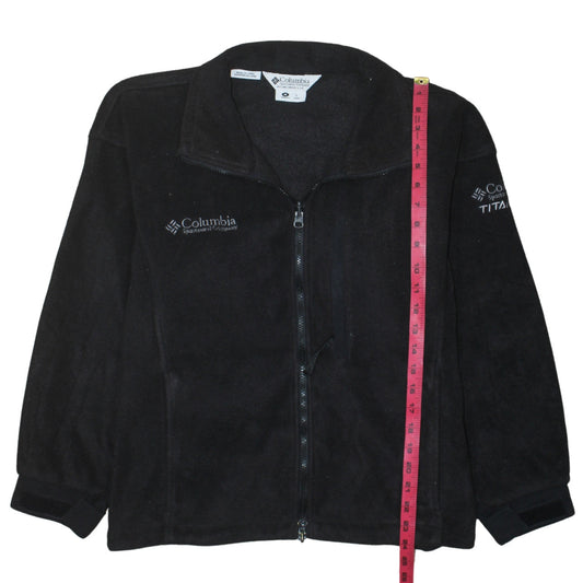 Columbia Women's Black Fleece Full Zip Jacket Size M