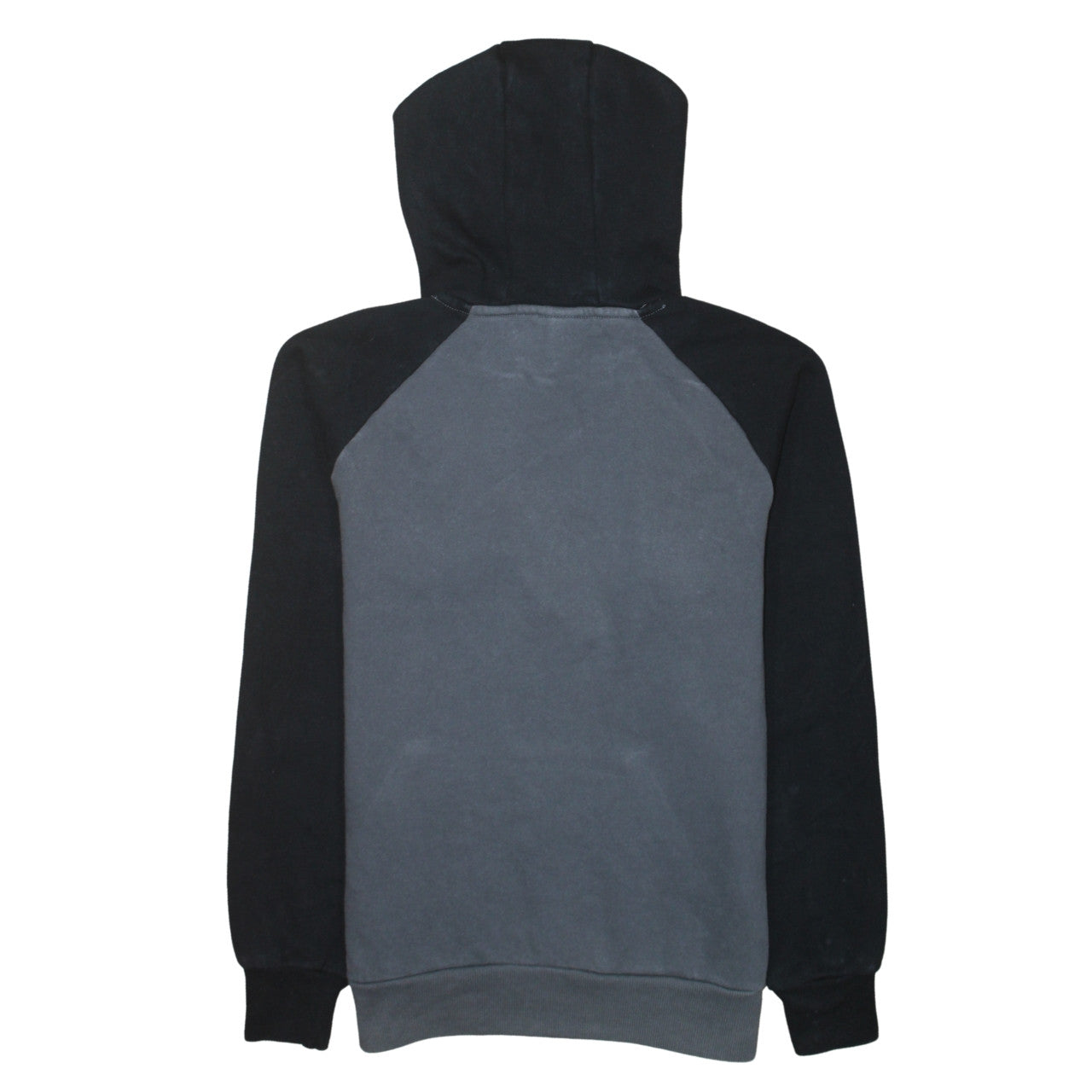 Ellesse Men’s Grey Black Pullover Hoodie M Embroidered Logo Sweatshirt